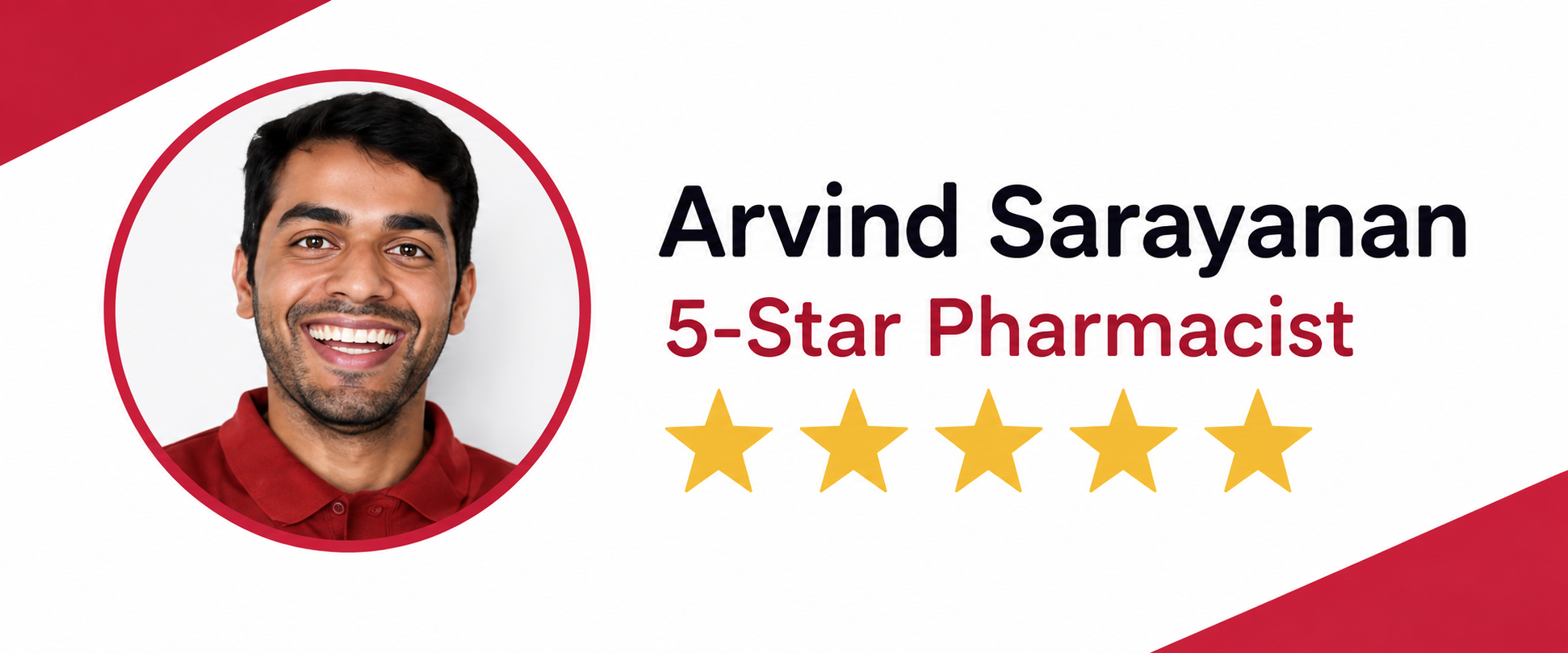 Five-star rated pharmacist